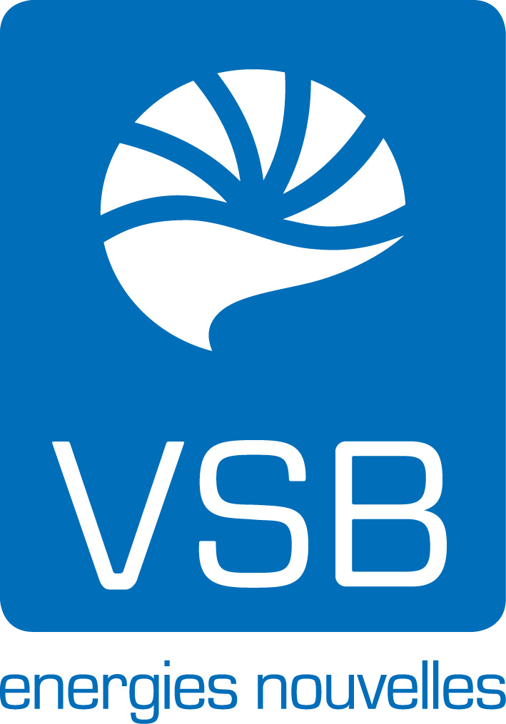 Logo VSB EN fond bleu